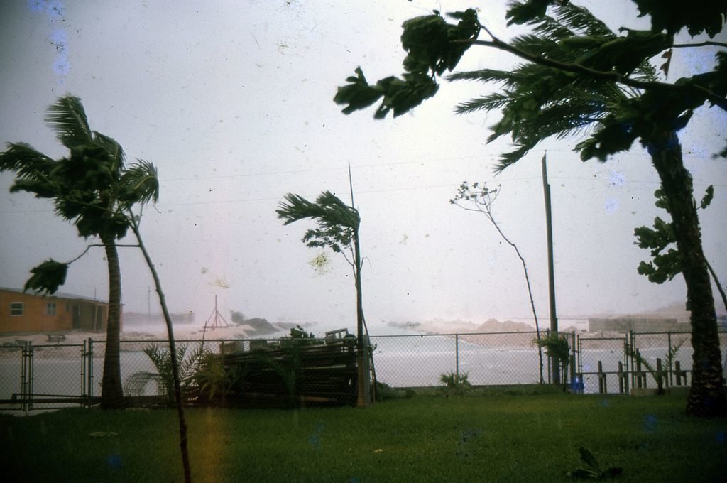 Hurricane Betsy effects in Key West