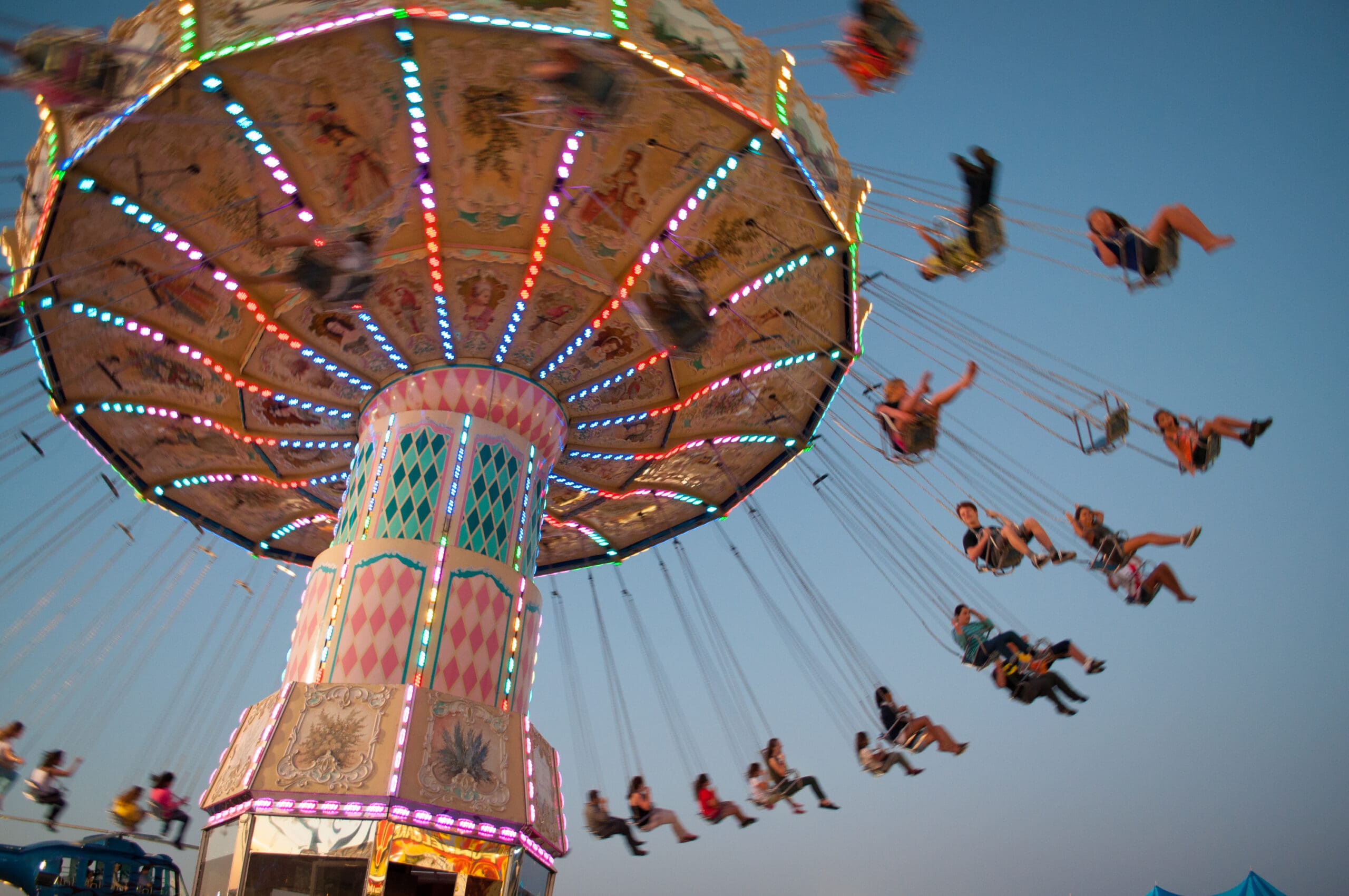 Swing,Ride,At,Fair Swing,Ride,At,Fair