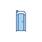 portable restrooms icon portable restrooms icon