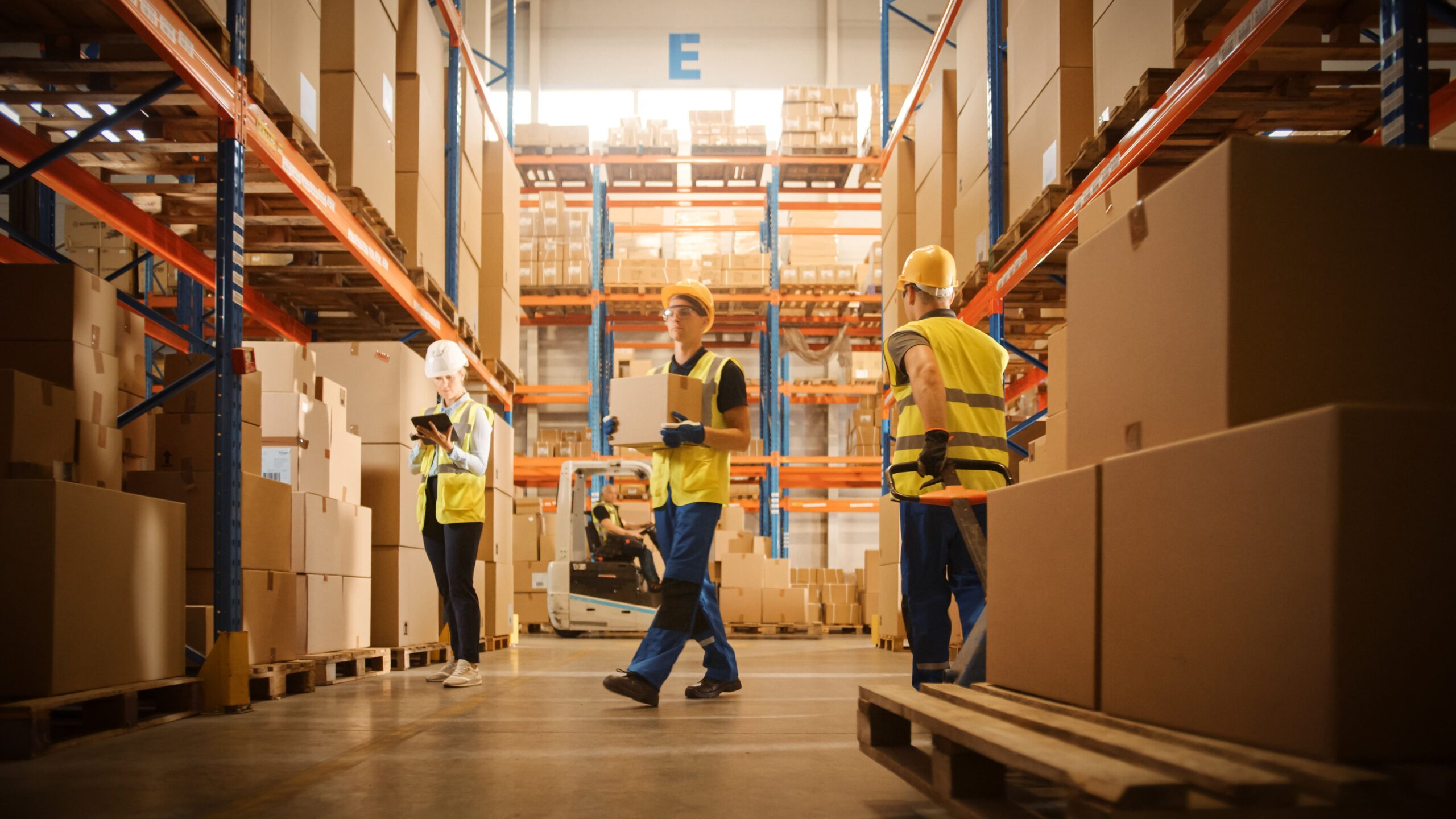 Retail,Warehouse,Full,Of,Shelves,With,Goods,In,Cardboard,Boxes,